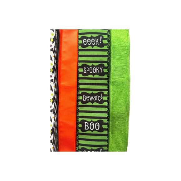 Witches Brew Wreath Kit - DIY Halloween Wreath Craft Kit with Sign & Ribbon - Picture 5 of 5